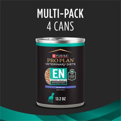 ES Savory Selects Gastroenteric con trozos de cordero en salsa, alimento húmedo para perros adultos, lata de 13.2 oz, caja de 4