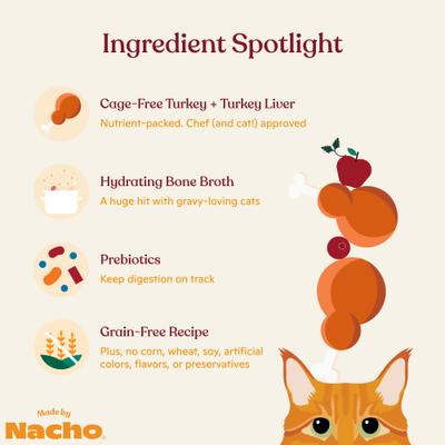 Turkey & Turkey Liver Recipe Grain-Free Pate Wet Cat Food, 5.5-oz can, case of 24