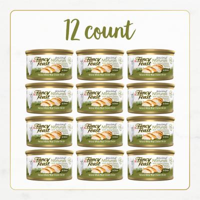 Gourmet Naturals White Meat Chicken Recipe in Gravy Canned Cat Food, 3-oz, case of 12