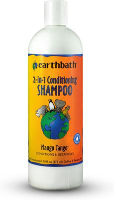2-in-1 Mango Tango Conditioning Dog & Cat Shampoo, 16-fl oz bottle