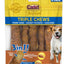 Gourmet Triple Chew Twists Chicken & Sweet Potato Flavor Dog Chews, 6 count
