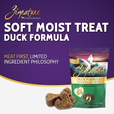 Duck Flavored Soft Dog Treats, 4-oz bag
