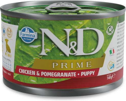 Natural & Delicious Puppy Prime Chicken & Pomegranate Canned Dog Food, 4.9-oz can, case of 6