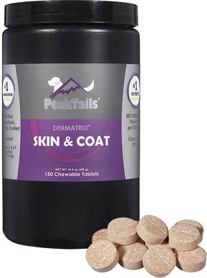 Dermatrix Skin & Coat Dog Supplement, 90 count