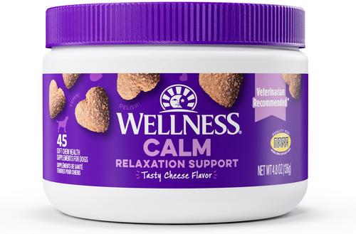 Calm Relaxation Support Cheese Flavor Chew Supplements for Dogs, 90 count