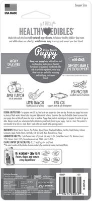 Healthy Edibles Puppy Natural Long Lasting Dog Chew Treat, X-Large