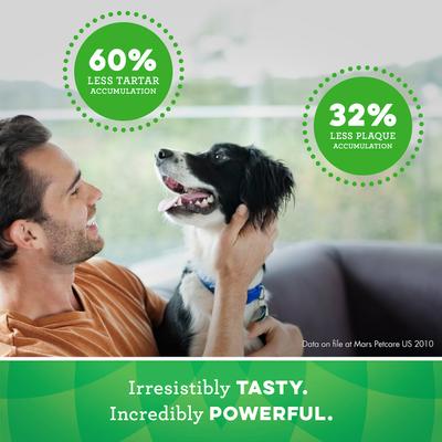 Variety Pack Natural Regular Dental Dog Treats, 36 count