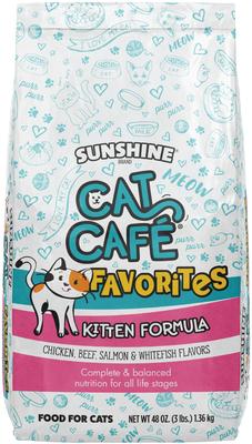 Kitten Essentials Dry Cat Food, 3-lb bag