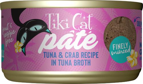 Grill Tuna & Crab Recipe in Tuna Broth Grain-Free Pate Wet Cat Food, 2.8-oz can, case of 12