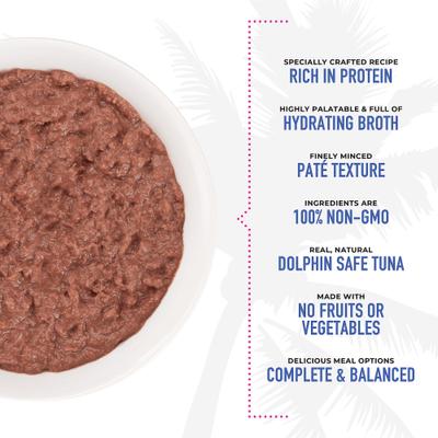 Grill Tuna & Crab Recipe in Tuna Broth Grain-Free Pate Wet Cat Food, 2.8-oz can, case of 12