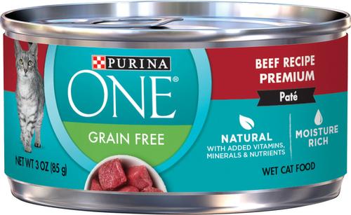 Grain-Free Variety Pack Natural High Protein Canned Cat Food, 3-oz, case of 24