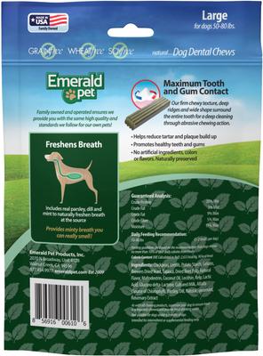 Fresh Smileezz Large Grain-Free Dental Dog Treats, 12 count
