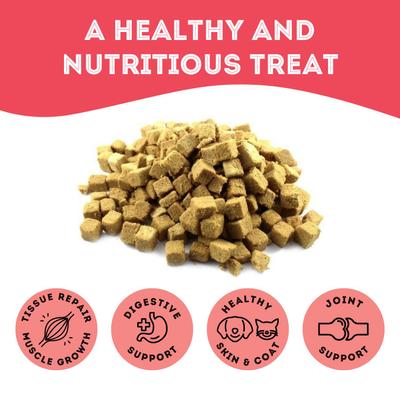 Giving Thanks Turkey Grain-Free Freeze-Dried Dog & Cat Treats, 1.76-oz bag