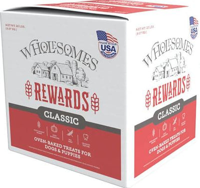 Rewards Medium Variety Biscuit Dog Treats, 20-lb box