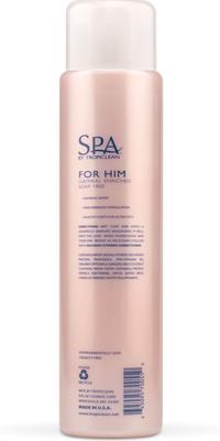 Spa for Him Oatmeal Dog Shampoo, Sporty Sandalwood Scent, 16-fl oz bottle