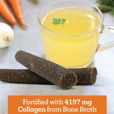 Collawags Retriever Rolls Chicken Flavor Hard Chews Dog Treat, 6-oz bag