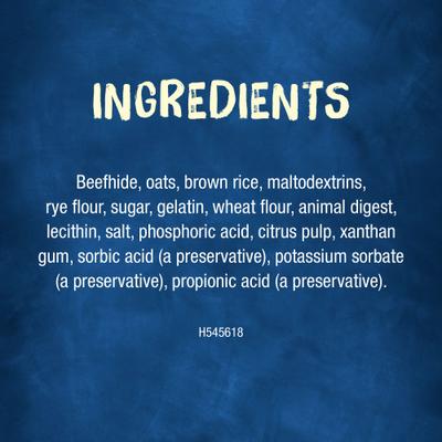 Chewnola Long-Lasting Triple Layered Small/Medium Dog Treat, 10 count