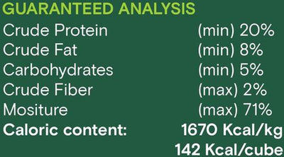 Frozen Wild Venison Raw Dog Food, 3-lb bag, case of 3