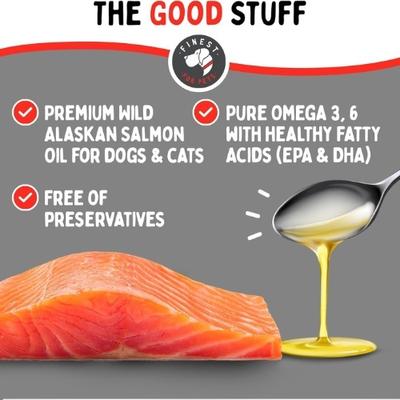 Wild Alaskan Salmon Oil Dog & Cat Supplement, 16-fl oz bottle