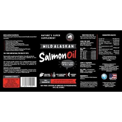 Wild Alaskan Salmon Oil Dog & Cat Supplement, 16-fl oz bottle