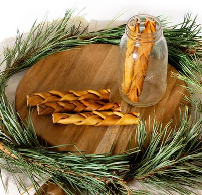 CareChewz Collagen - Palitos trenzados delgados de 6 a 7 pulgadas con sabor a pollo, golosinas masticables para perros, 5 unidades