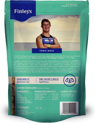 Wheat-Free Blueberry & Coconut Crunchy Biscuit Dog Treats, 12-oz bag