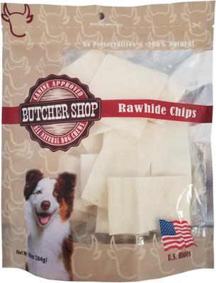 Rawhide Chips Dog Jerky Treat, 10-oz bag