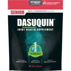 Dasuquin Senior Joint Health, tamaño Pequeño/Mediano. 84 unidades. - Nutramax