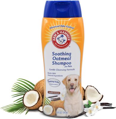 Vanilla Coconut Soothing Oatmeal Dog Shampoo, 20-fl oz bottle