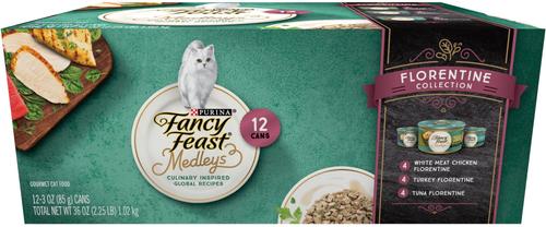 Medleys Tuna Tuscany Canned Cat Food, 3-oz, case of 24