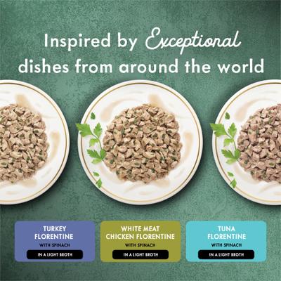 Medleys Florentine Collection Pack Canned Cat Food, 3-oz, case of 12