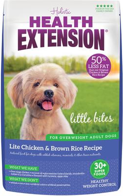 Little Bites Lite Chicken & Brown Rice Recipe Dry Dog Food, 15-lb bag
