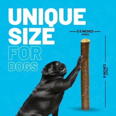 6-inch Collagen Bee Pollen Flavor Dog Natural Chew Treats, 6 count