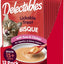 Delectables Bisque Senior 15 premios para lamer con atún y pollo para gatos, 1.4 oz, caja de 72