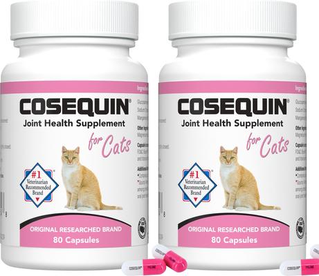 Cosequin Hip & Joint with Glucosamine & Chondroitin Capsules Joint Supplement for Cats, 55 count