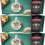 Comida húmeda gourmet para gatos Medleys Primavera Collection, paquete variado de pollo, pavo y atún en caldo, 3 oz, caja de 12