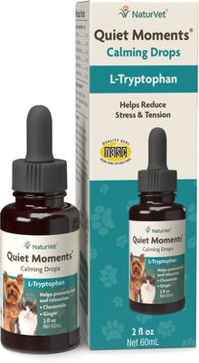 Quiet Moments Liquid Calming Supplement for Cats & Dogs, 2-fl oz bottle