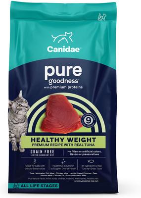 Grain-Free PURE Limited Ingredient Indoor Tuna Formula Dry Cat Food, 5-lb bag