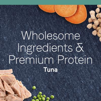 Grain-Free PURE Limited Ingredient Indoor Tuna Formula Dry Cat Food, 5-lb bag