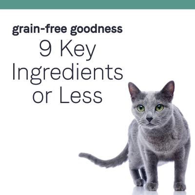 Grain-Free PURE Limited Ingredient Indoor Tuna Formula Dry Cat Food, 5-lb bag