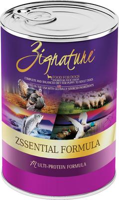 Zssential Multi-Protein Formula Canned Dog Food, 13-oz, case of 12