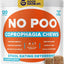 No Poo & Coprophagia Stool Eating Deterrent Probiotics & Digestive Enzymes Chews, 120 count