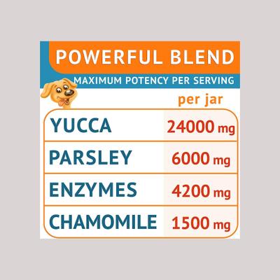 No Poo & Coprophagia Stool Eating Deterrent Probiotics & Digestive Enzymes Chews, 120 count