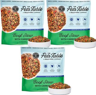 Freshly-Made Frozen Human-Grade Turkey Casserole Dog Food, 36-oz pouch, 3 count