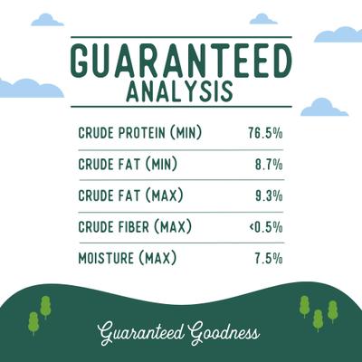 Whole Turkey Chips All Natural Single Ingredient Dog Treats, 8-oz bag