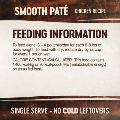 CORE Tiny Tasters Chicken Pate Grain-Free Cat Food Pouches, 1.75-oz, pack of 12