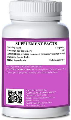 BODY BLISS - OMEGA 3 & 6 Super Food + Heart, Brain Joint, Blood & Coat Support* Dog Supplement, 250 count