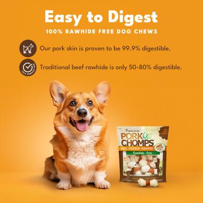 Real Chicken Wrapped Knotz Dog Treats, 3 - 4 in, 18 count