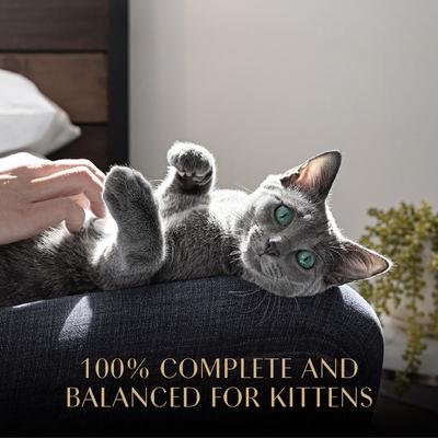 Perfect Portions Kitten Variety Pack Chicken Pate & Pate Salmon Wet Cat Food, 2.6-oz twin-pack tray, case of 24