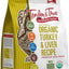 Organic Grain-Free Turkey & Liver Recipe Dry Dog Food, 4-lb bag